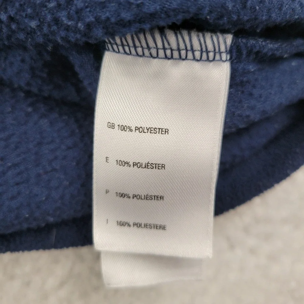 North Face Pullover Mens XL Blue Gray Fleece Crewneck Outdoor‎ Hiking Sweater